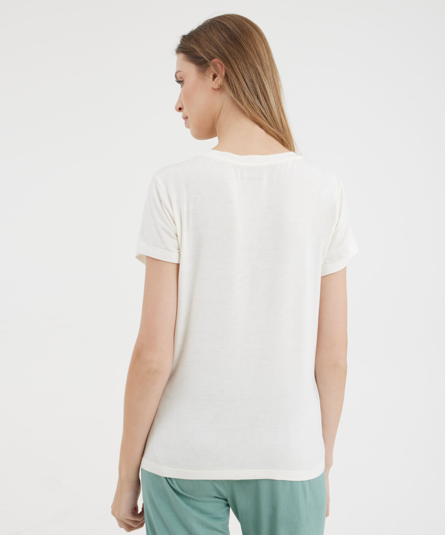 Camiseta Interior Pack X2 Unicolor Con Screen  Estampada