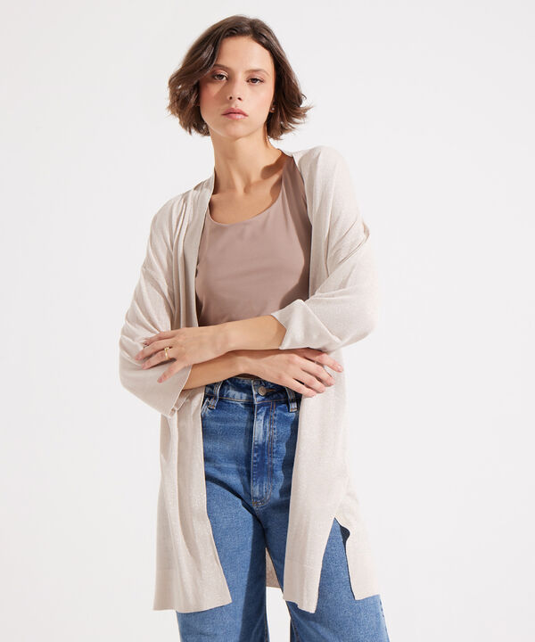 Saco Abierto con Lurex
