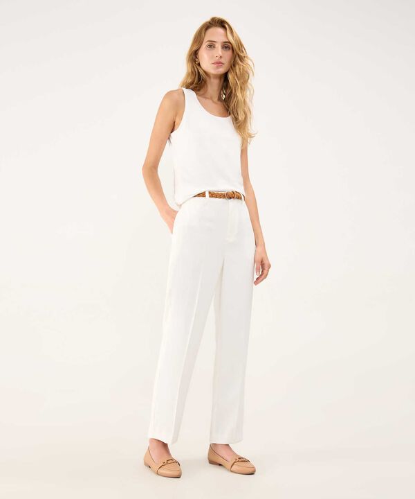 Pantalón Chino con Cinturón image number null