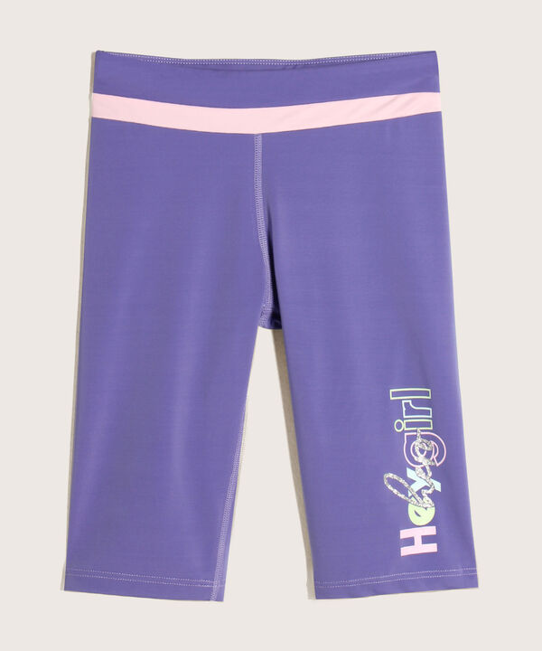 Leggings Corto Con Cortes image number null