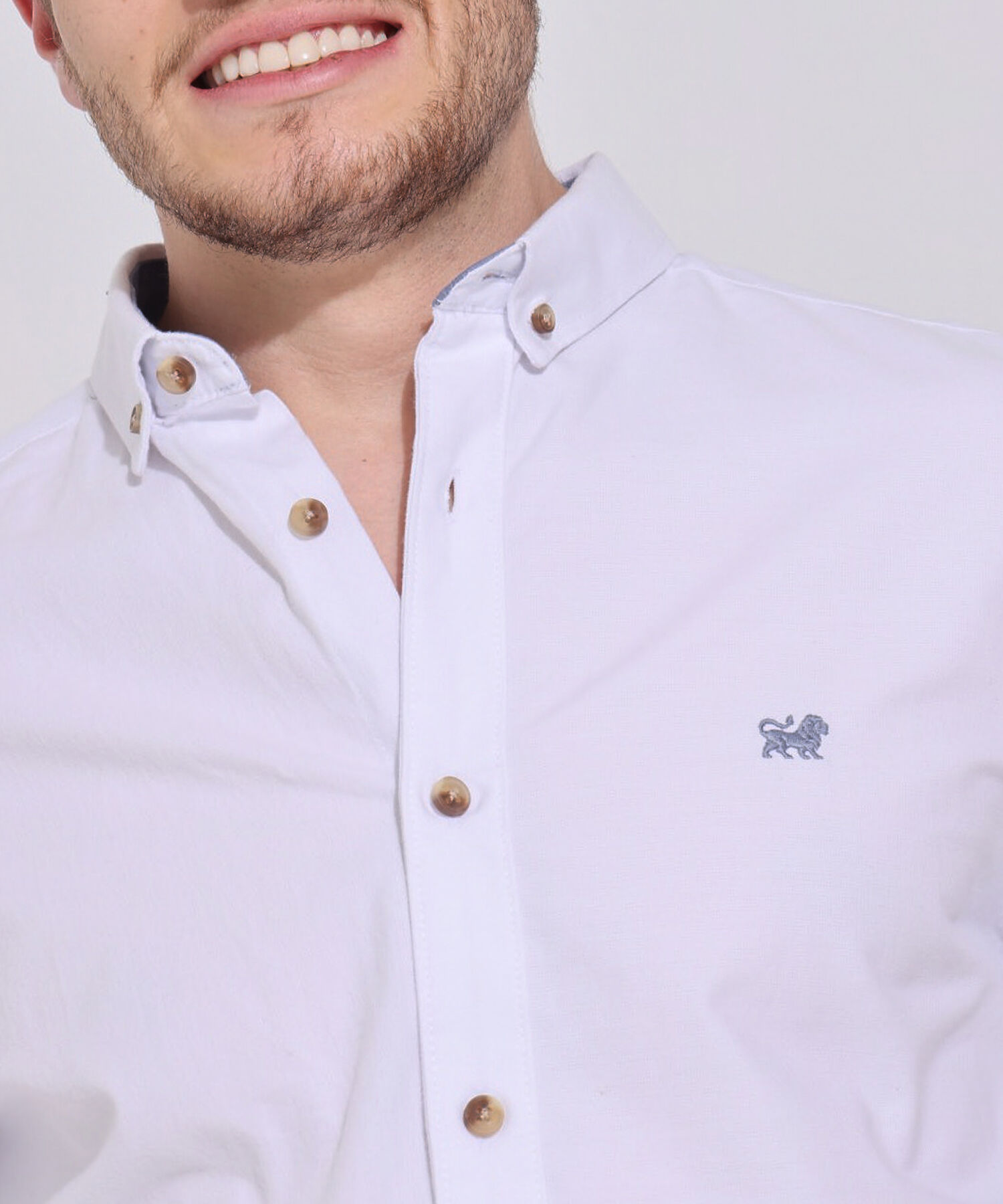 Camisa Manga Larga Unicolor