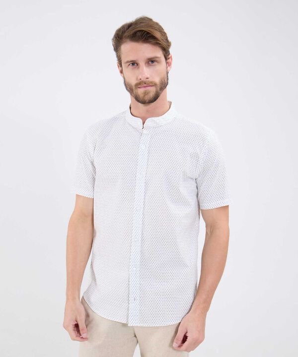 Camisa Estampada Manga Corta image number null