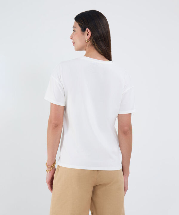 Camiseta Estampada Manga Corta