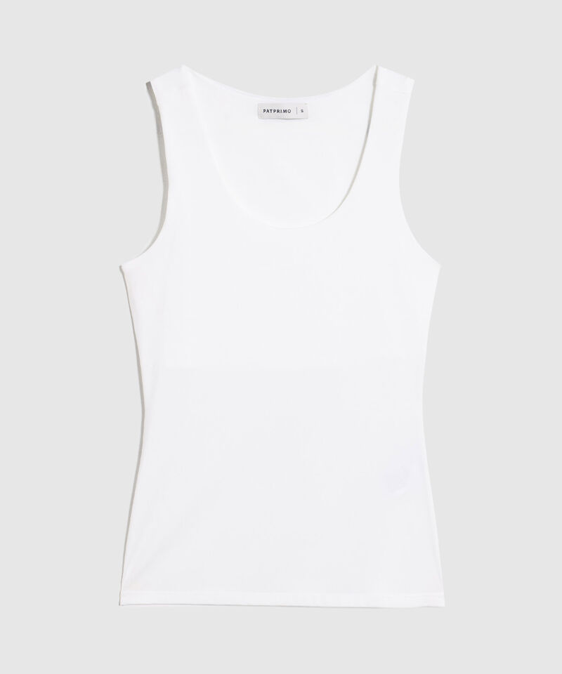 Camiseta B&aacute;sica De Manga Sisa Para Mujer