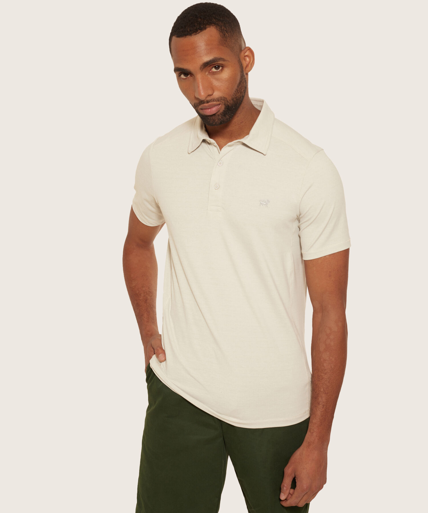 Polo Técnica Masculina Cuello Maquina