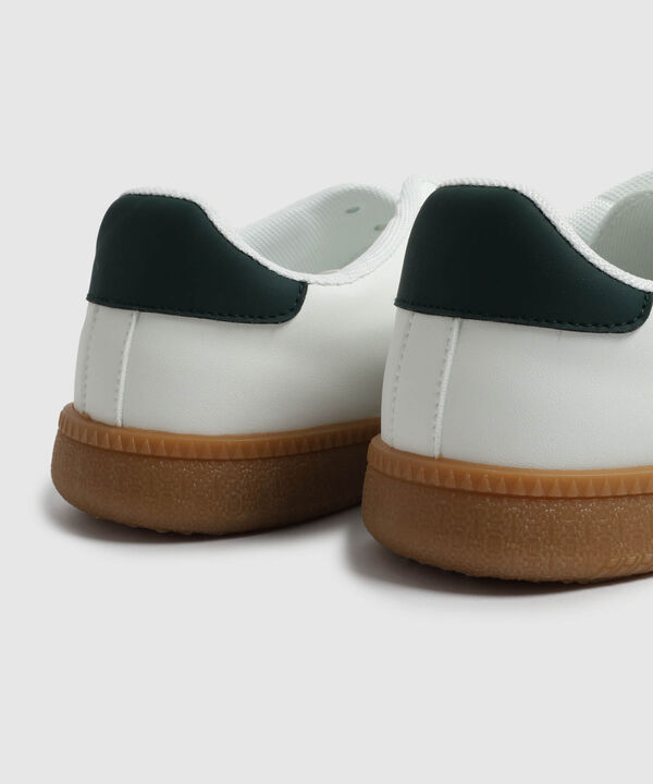 Tenis Casuales Tipo Retro de Amarrar Para Hombre