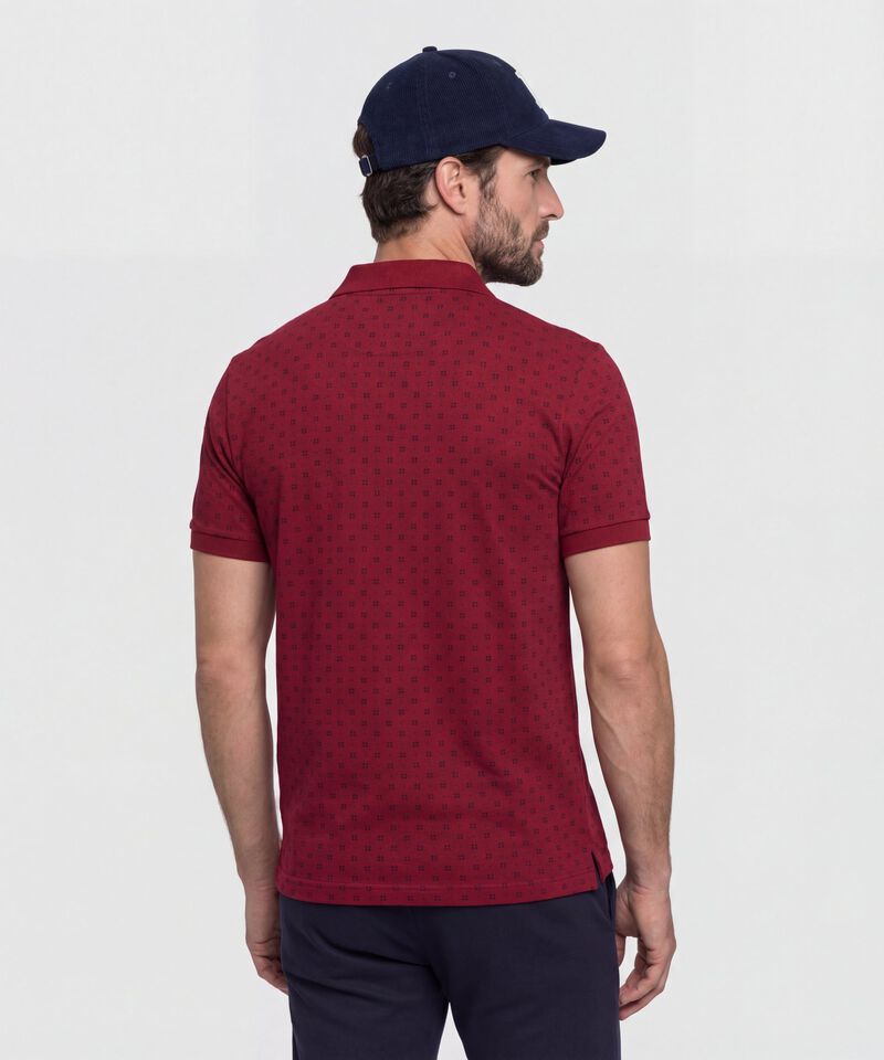 Polo Corte Slim Fit Blanco