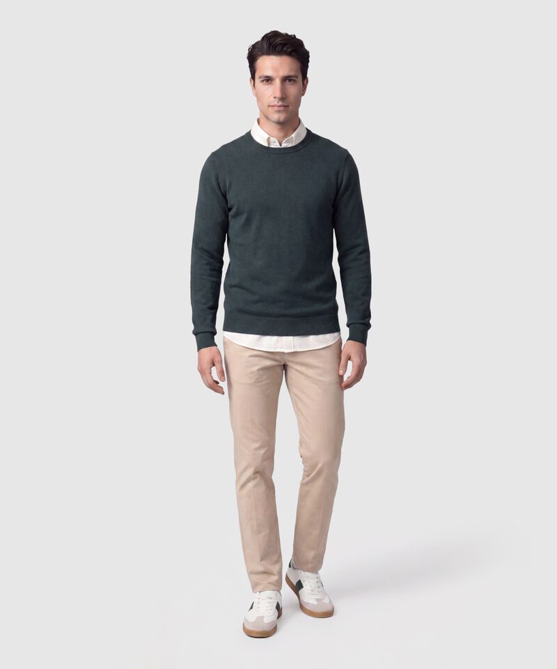 Camisa Manga Corta Unicolor Para Hombre