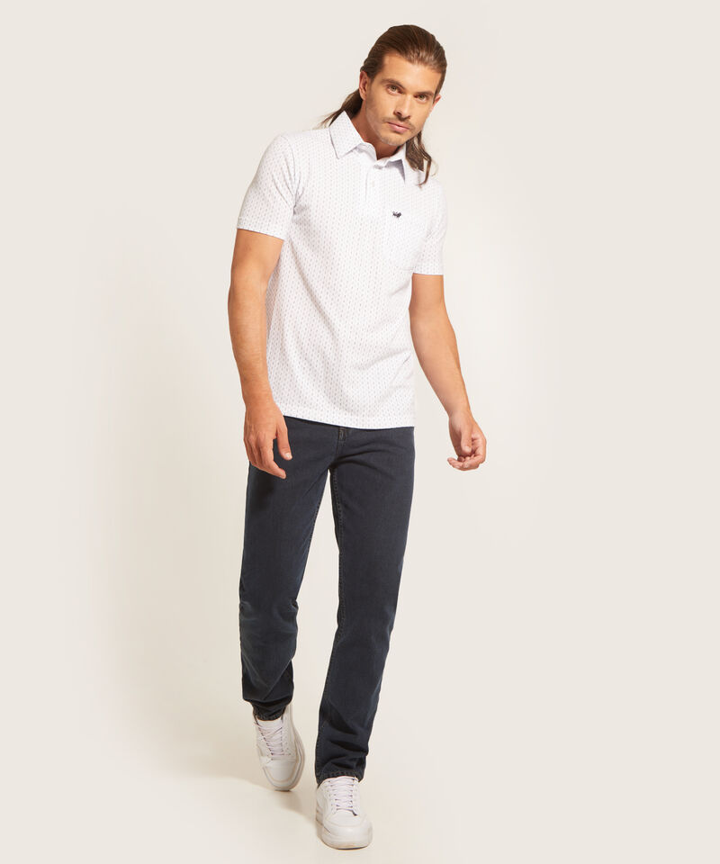 Jean Regular Azul Oscuro Con Dip Dye