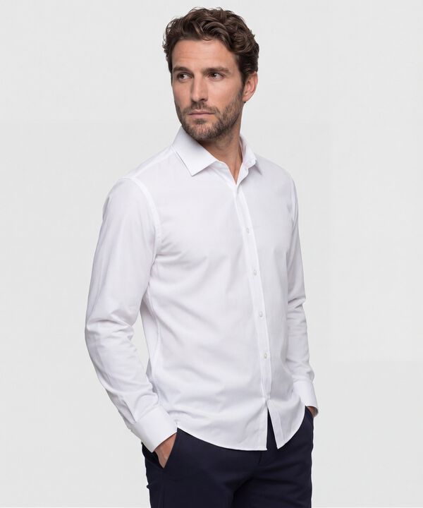 Camisa Non Iron Manga Larga Sin Bolsillo image number null