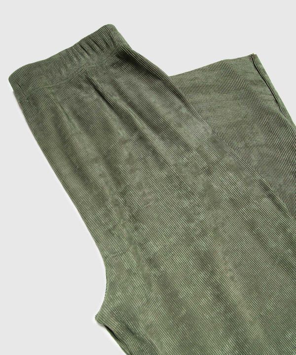 Pantalón Fluido Acanalado