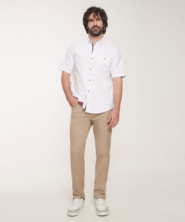 Camisa Manga Corta Button Down image number null