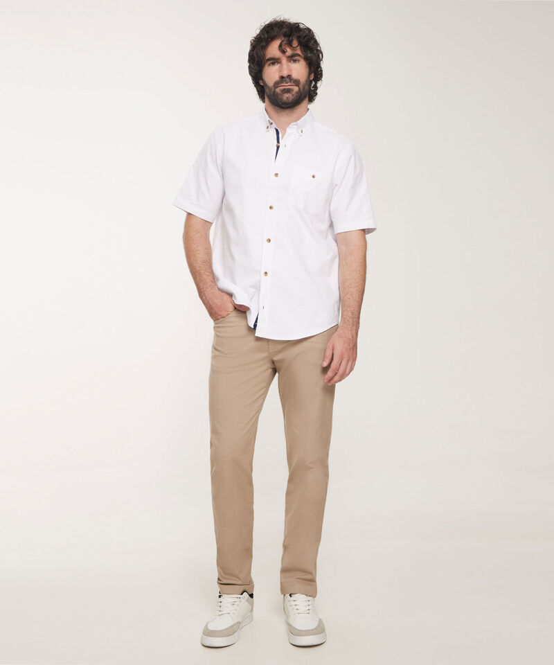 Camisa Manga Corta Button Down