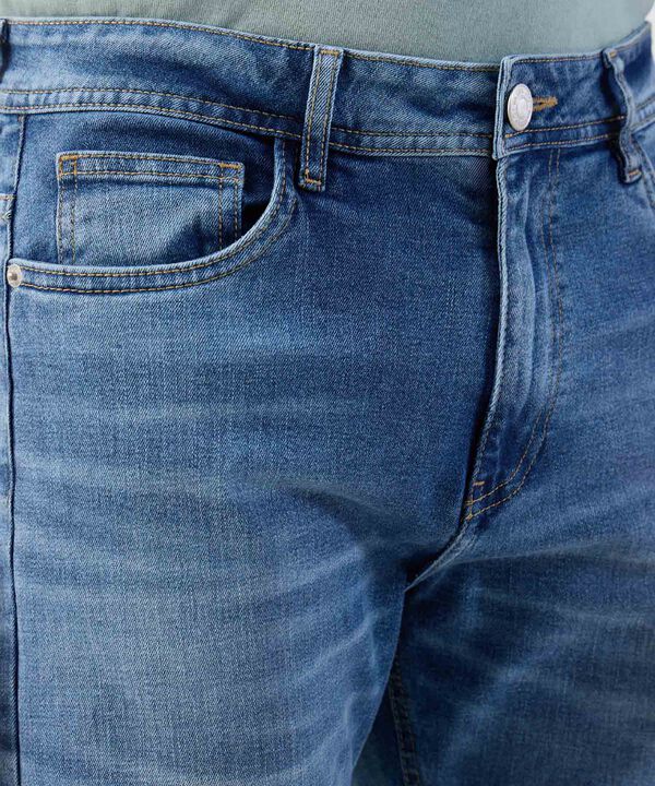 Jean de Diseño Clásico y Corte Recto Para Hombre image number null