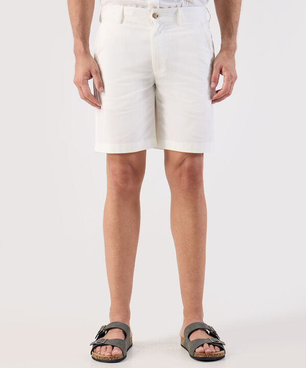 Bermuda Casual Con El&aacute;stico Para Hombre image number null