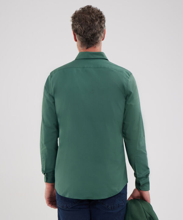 Camisa Corbatera Manga Larga
