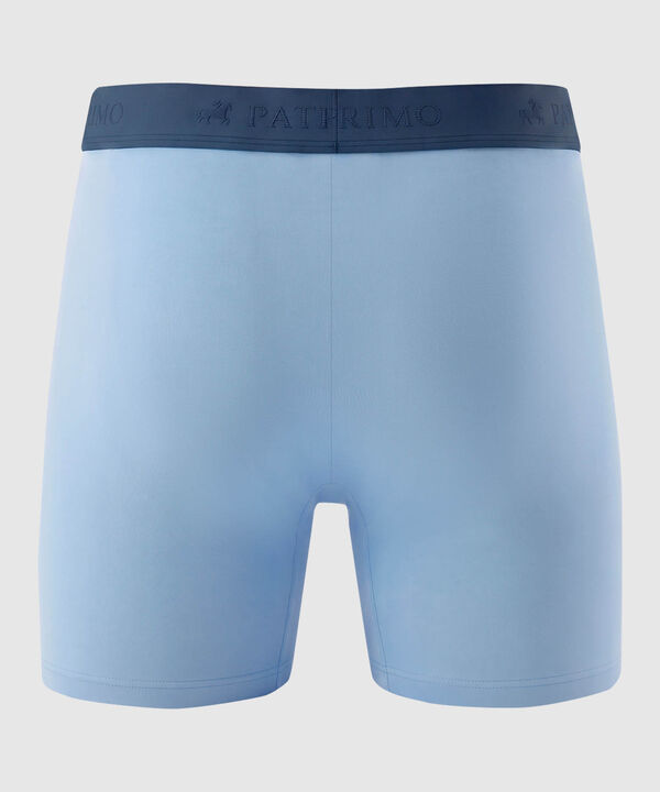 B&oacute;xer Ajustado Unicolor Para Hombre