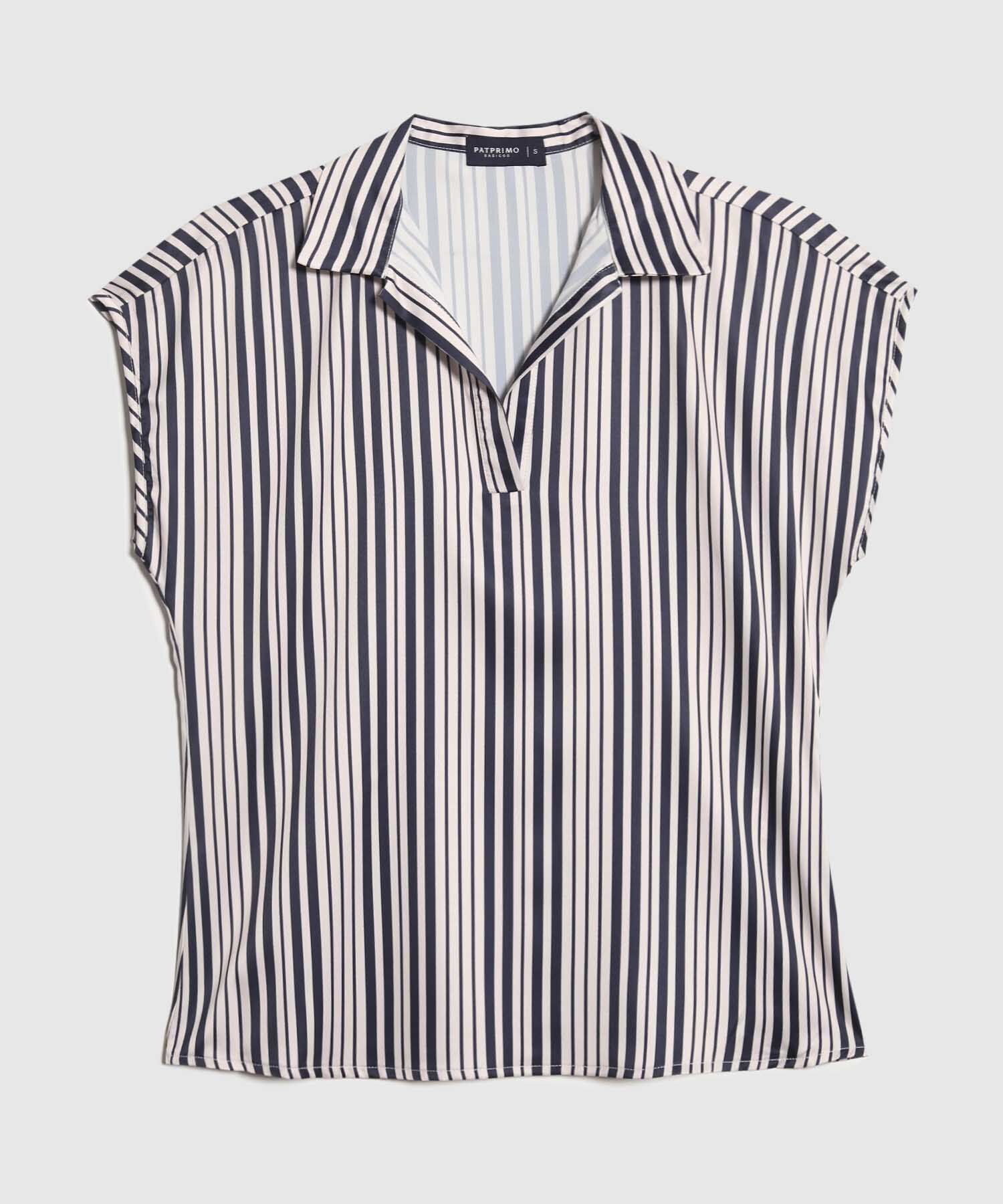 Blusa Satinada Estampada