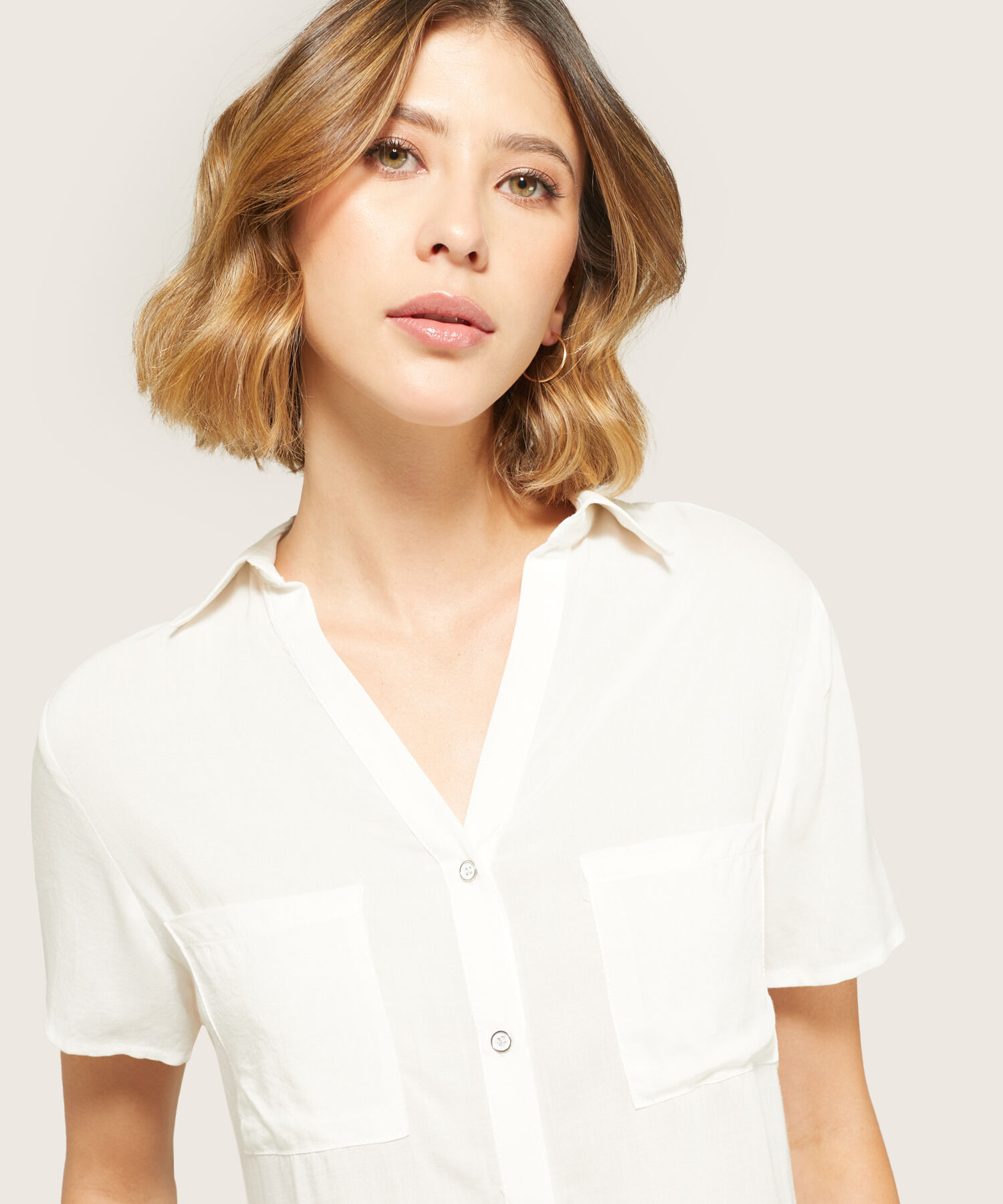 Camisa Cuello Camisero