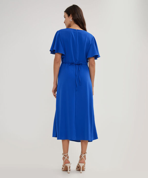 Vestido Unicolor Midi