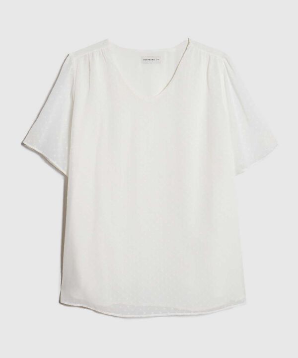 Blusa Escote en V
