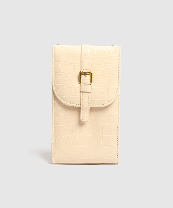 Bolso En Efecto Cuero image number null