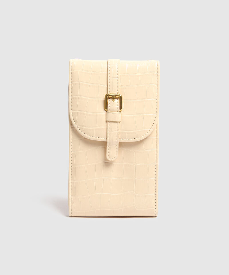 Bolso En Efecto Cuero