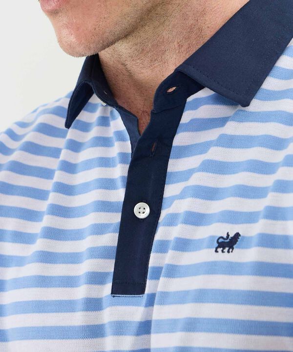 Polo Preteñida Cuello Máquina Sin Bolsillo image number null