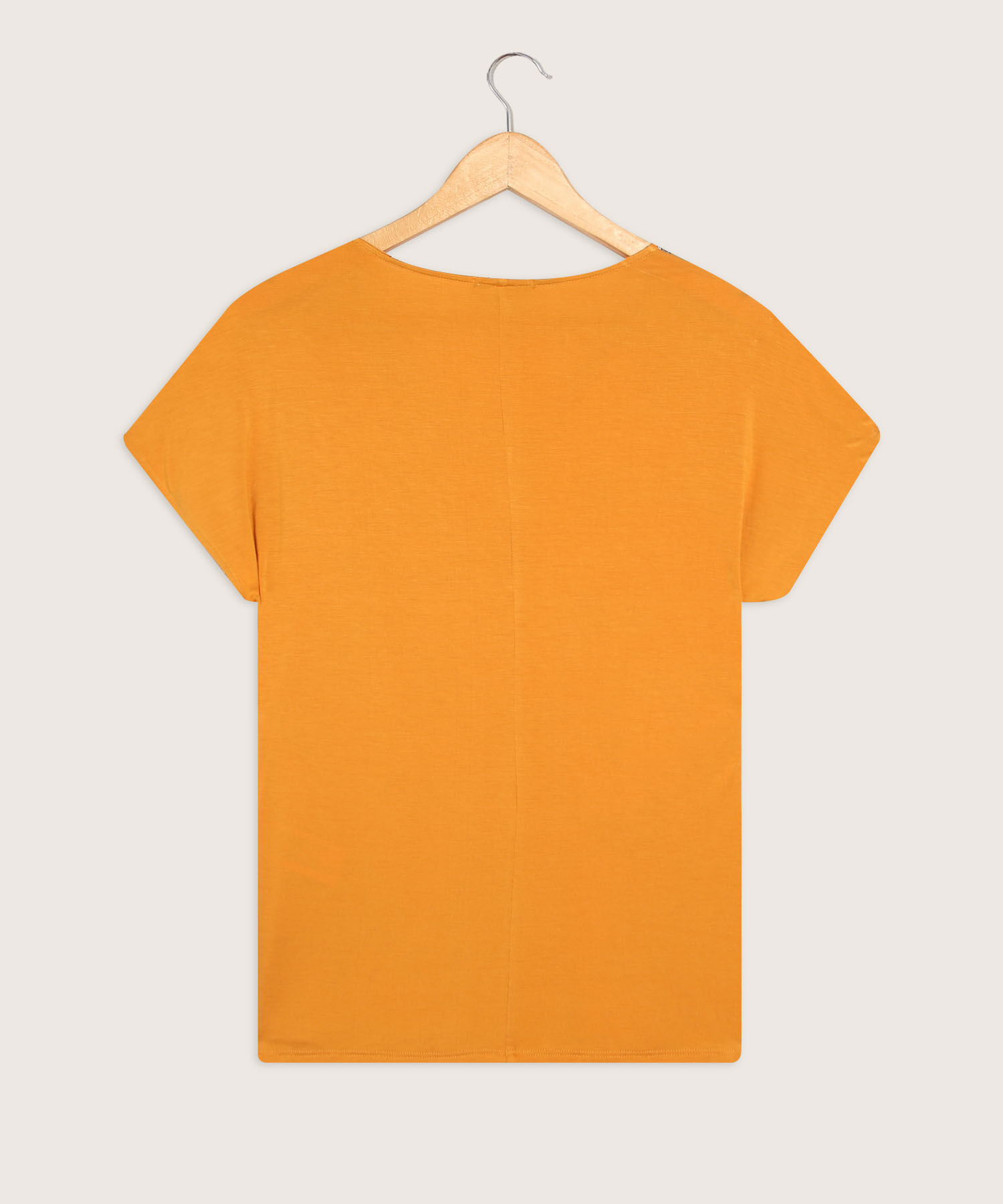 Camiseta Estampada Cuello En V