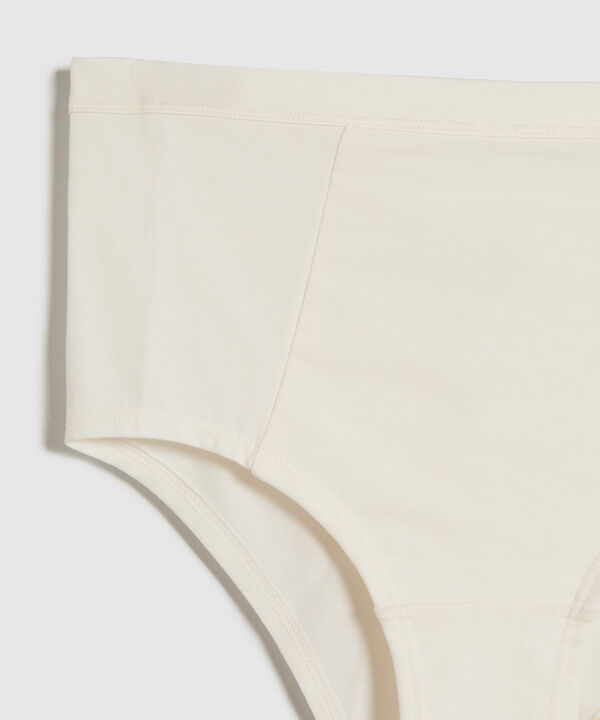 Panty Clasico Tiro Alto En Algodón Para Mujer image number null