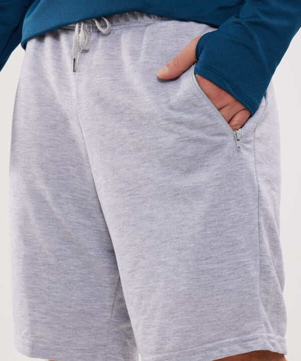 Bermudas Para Hombre De Diseño Deportivo Con Bolsillos Laterales image number null