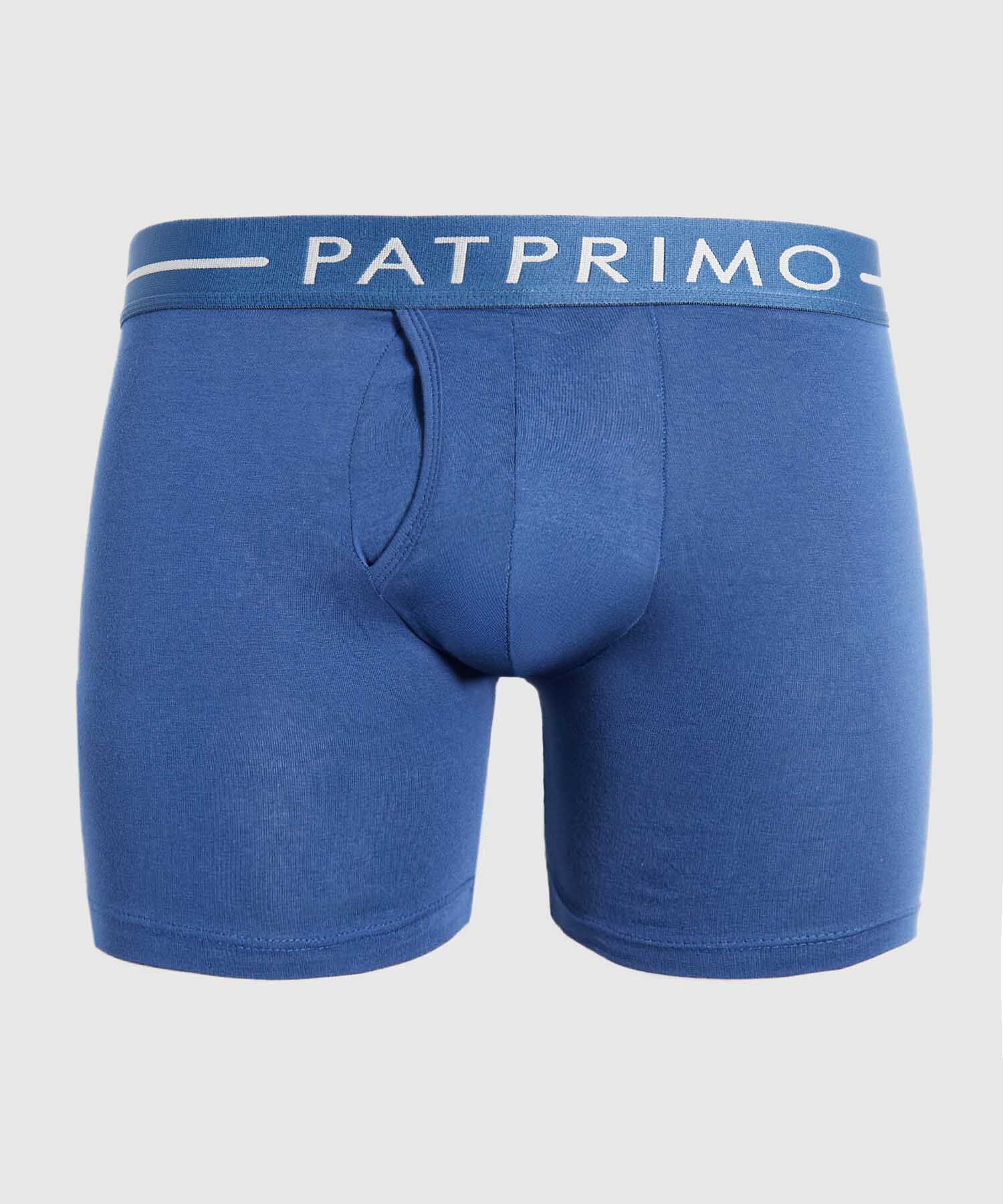 Boxer Para Hombre Con Bragueta Funcional En Lycra-Algodón