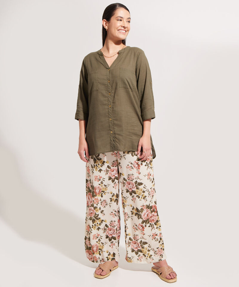 Pantalón Fluido Estampado