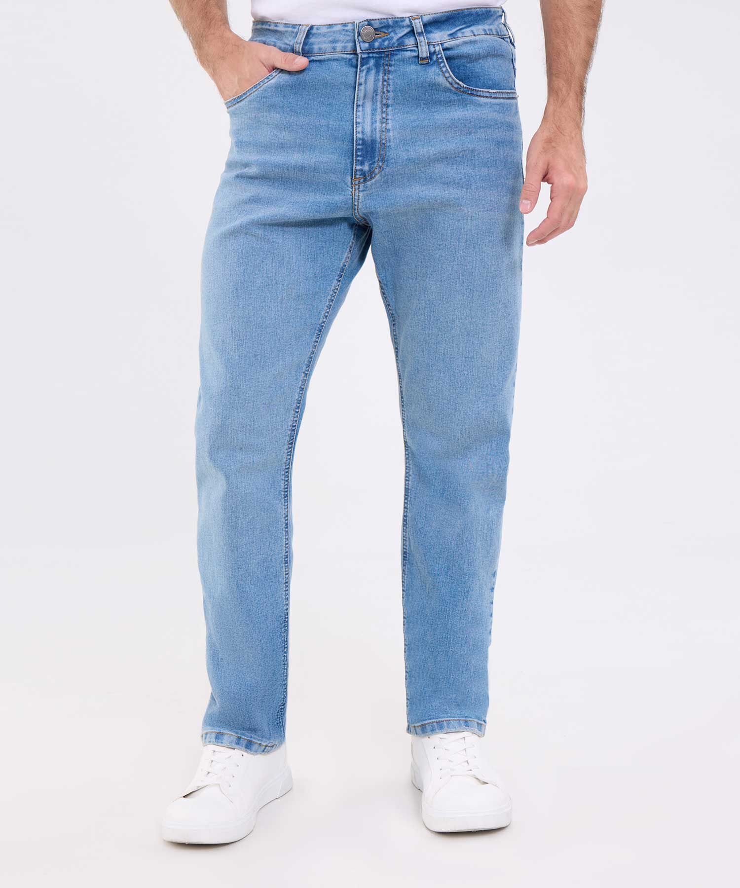 Jean Regular Para Hombre