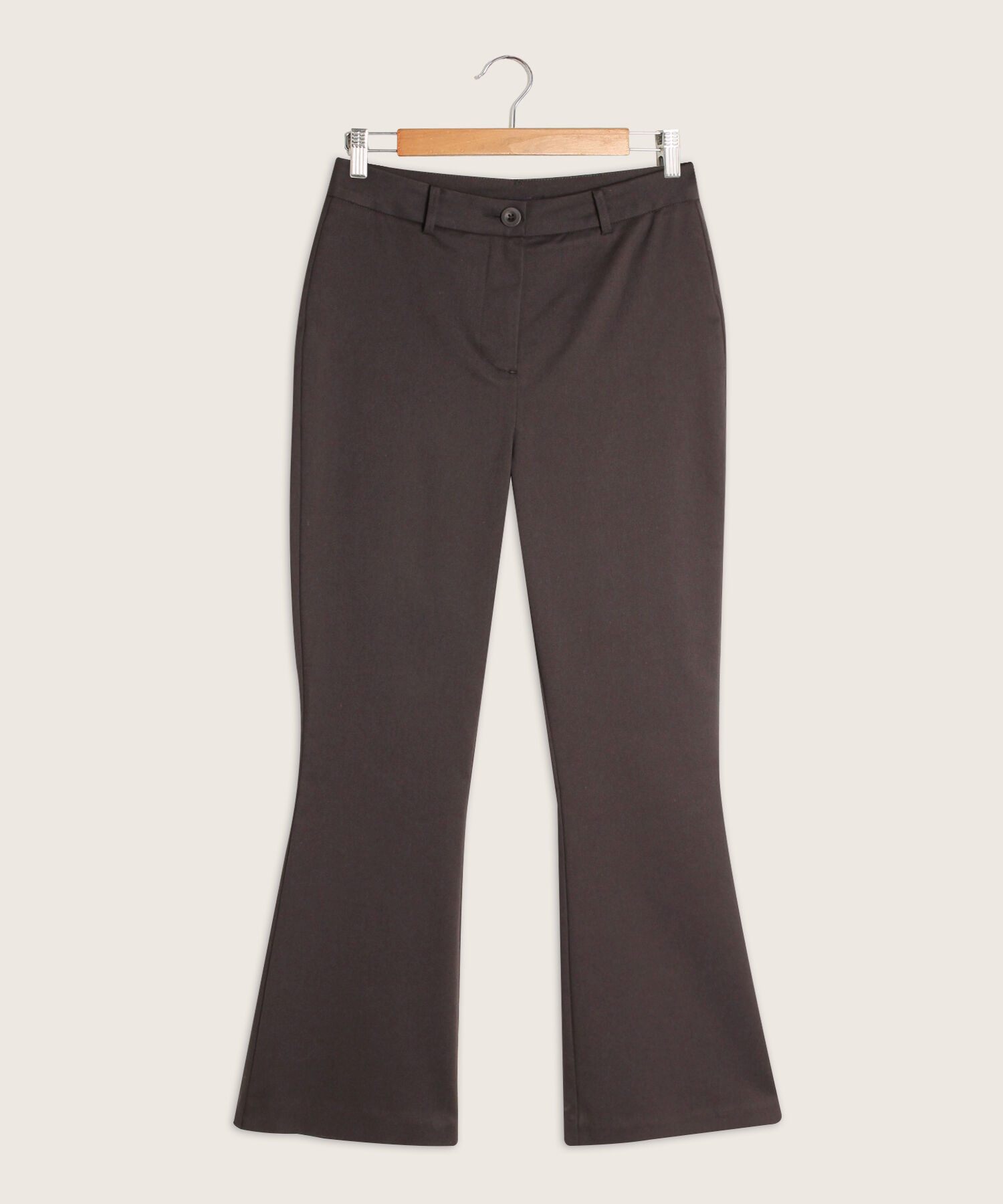 Pantalón Flare Unicolor