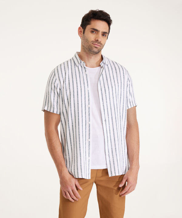 Camisa Manga Corta Estampada