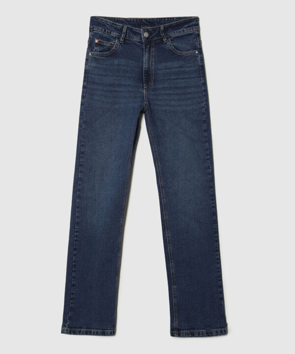 Jean Straight Tono Azul  Oscuro