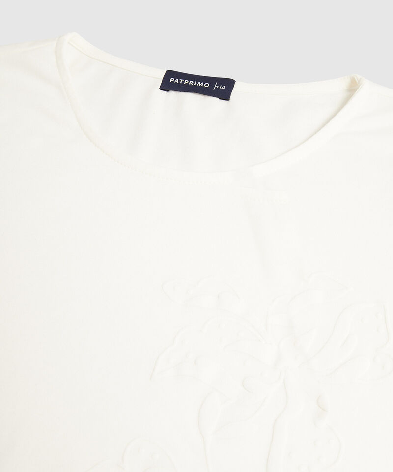 Camiseta Screen En Contraste Para Mujer