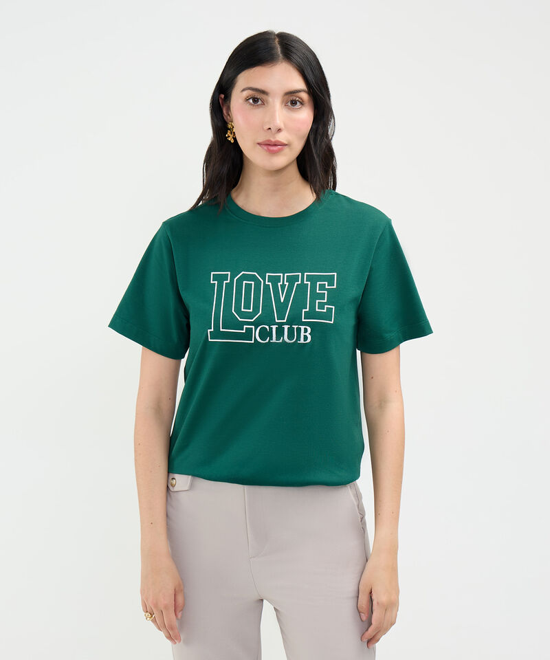 Camiseta Manga Corta Estampada