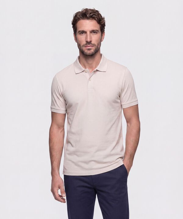 Polo con Bordado Para Hombre