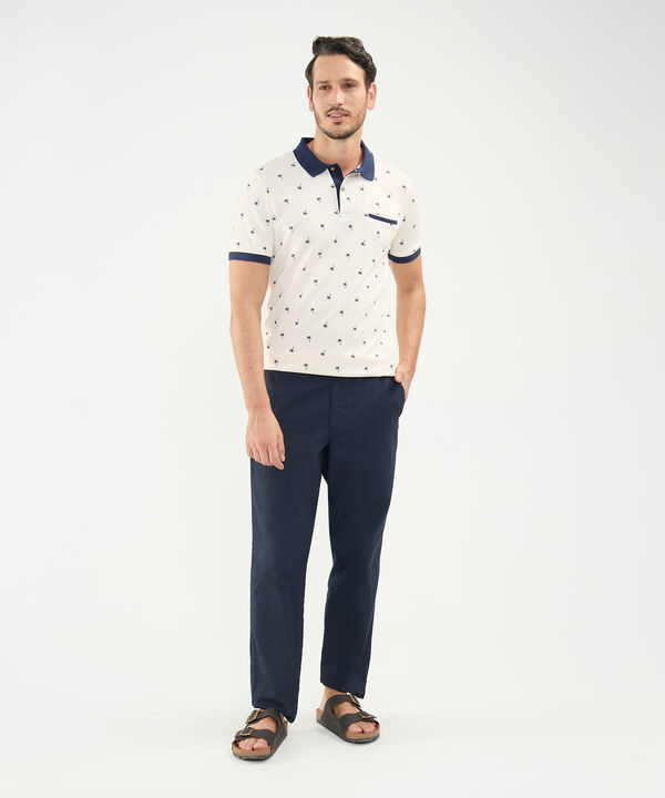 Polo Estampada de Palmeras image number null