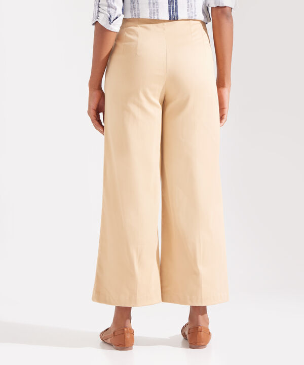 Pantanlón Culotte Con Bolsillos