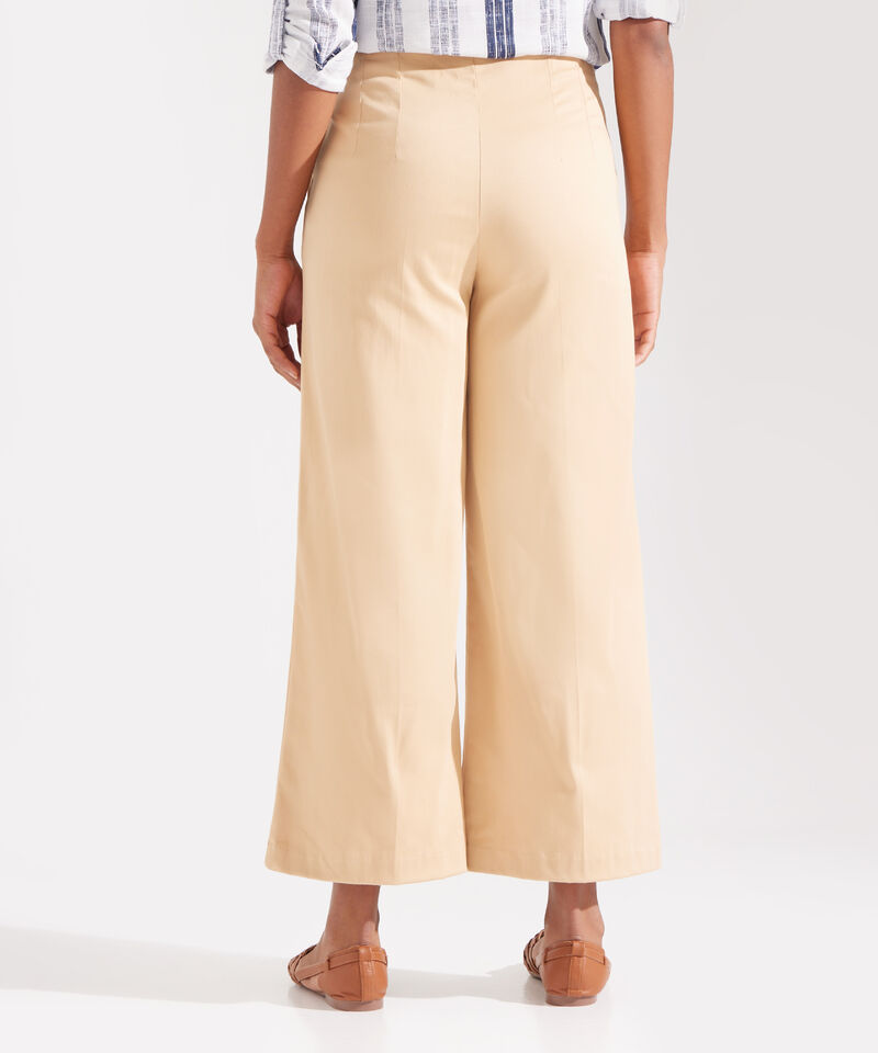 Pantanlón Culotte Con Bolsillos
