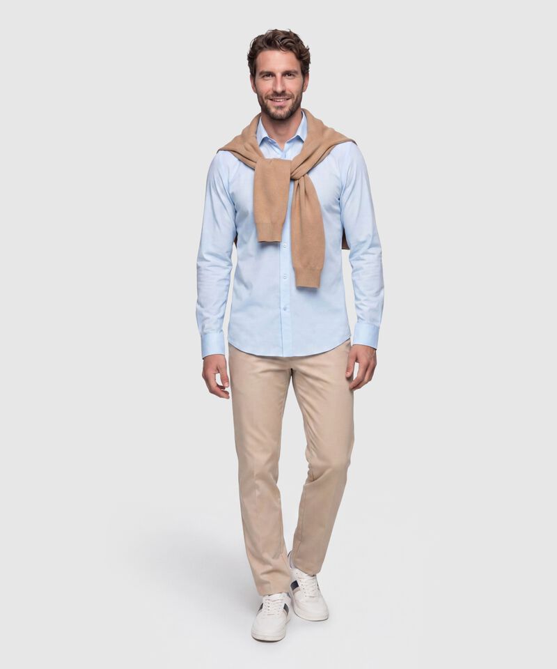 Camisa Cl&aacute;sica Manga Larga Hombre