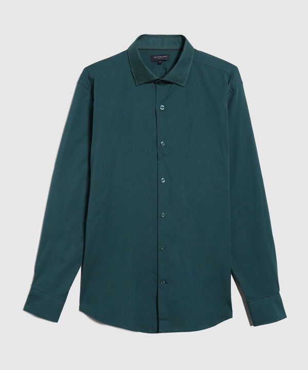 Camisa Corbatera Manga Larga