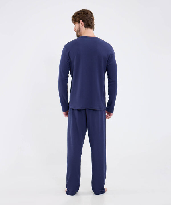Conjunto Pijama Camibuso Con Pantalon Para Hombre