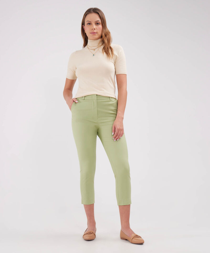 Pantalón Capri  Unicolor