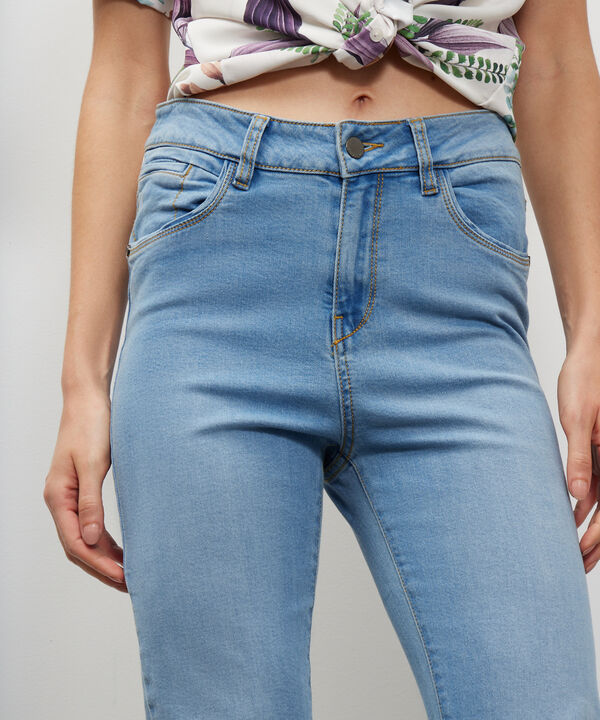 Jean Indigo Bota Recta