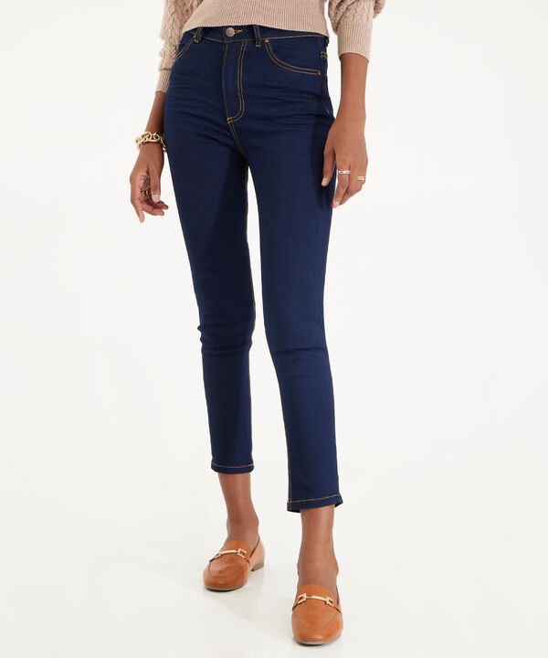 Jean Skinny Tiro Alto image number null