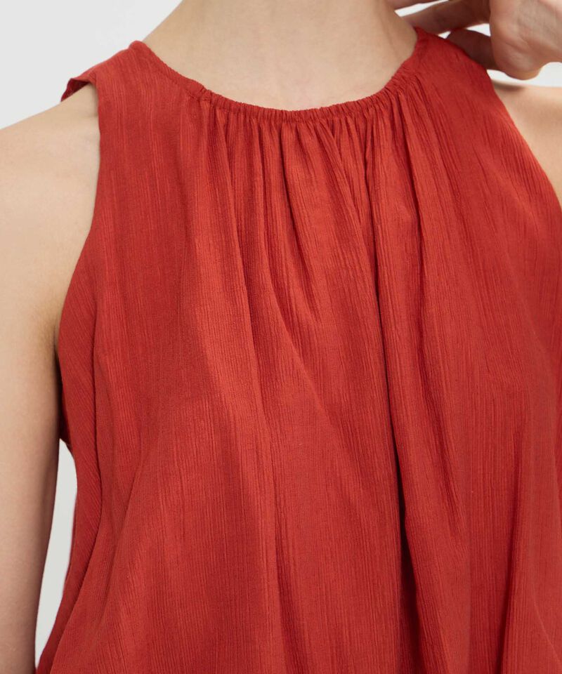 Blusa Unicolor Silueta Globo
